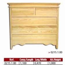 Chest of drawers 3+2